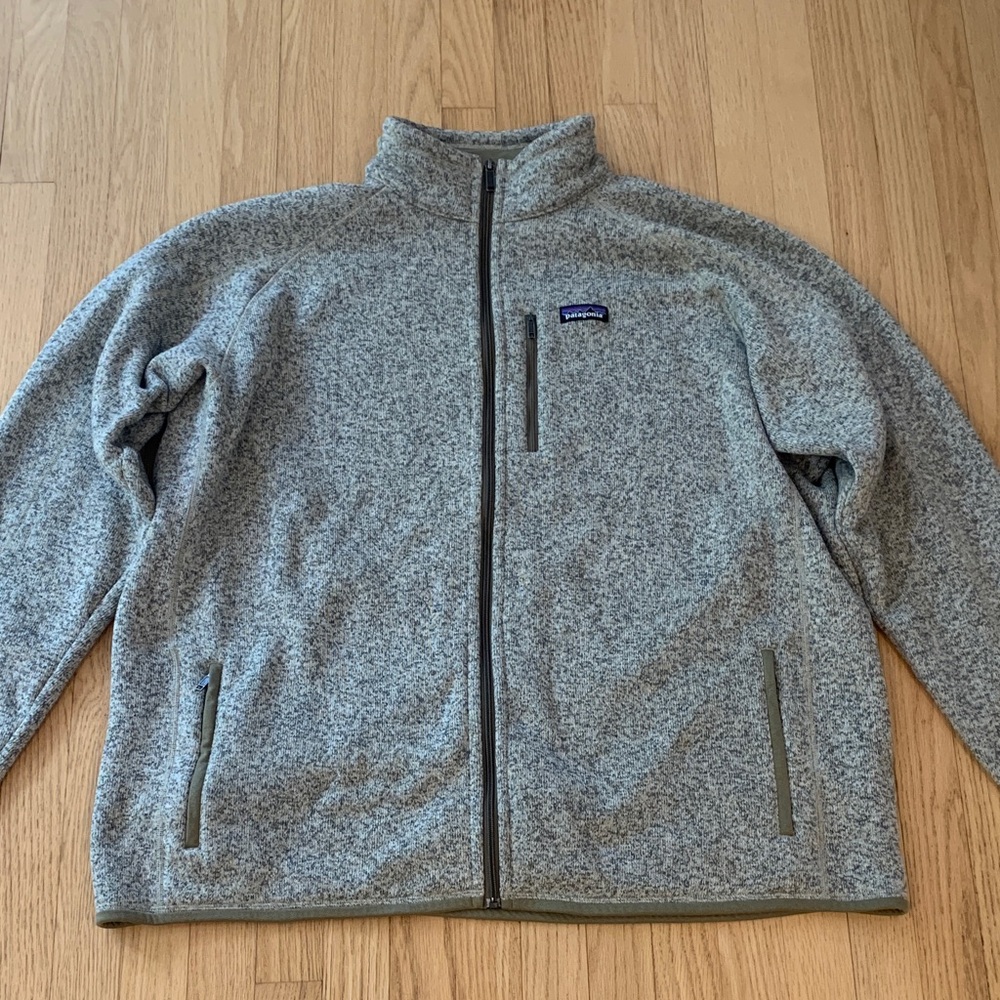 Patagonia Gray Full-Zip Jacket